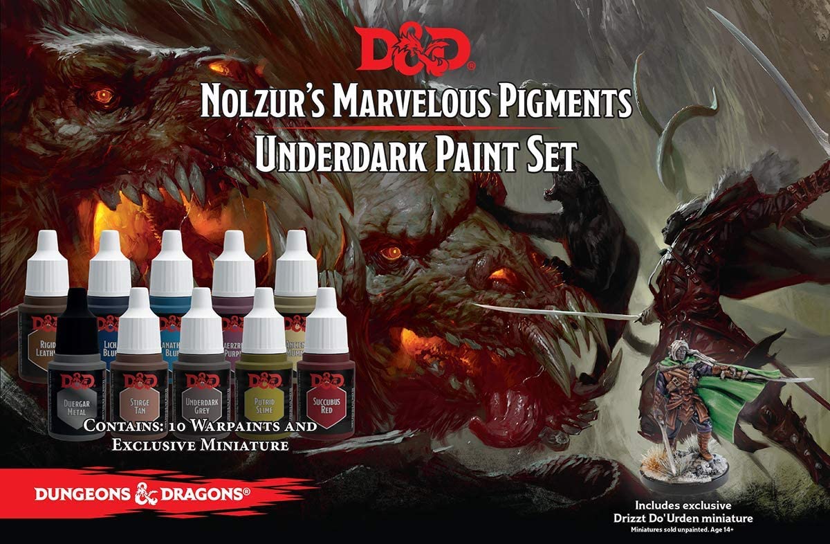 D&D Nolzurs Marvelous Pigments - Underdark Paint Set